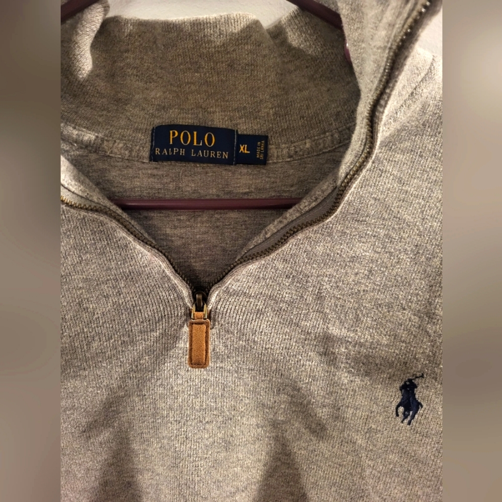 Polo by Ralph Lauren Men's 1/4 zip sweater